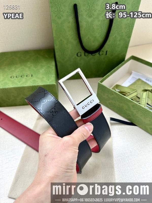 Replica Gucci belt 38mmX95-125cm 8L01