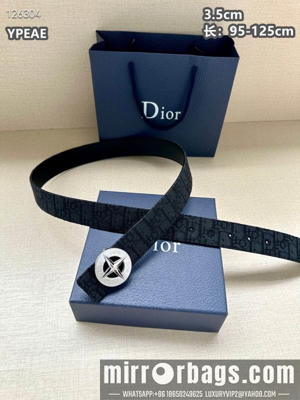 Replica Dior belt 35mmX95-125cm 8L19