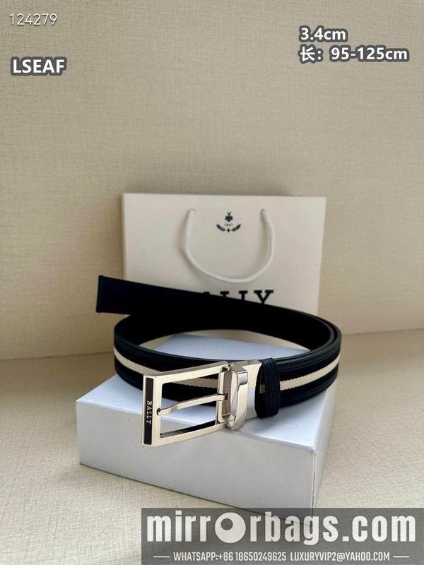 Replica Bally belt 34mmX95-125cm 8L07