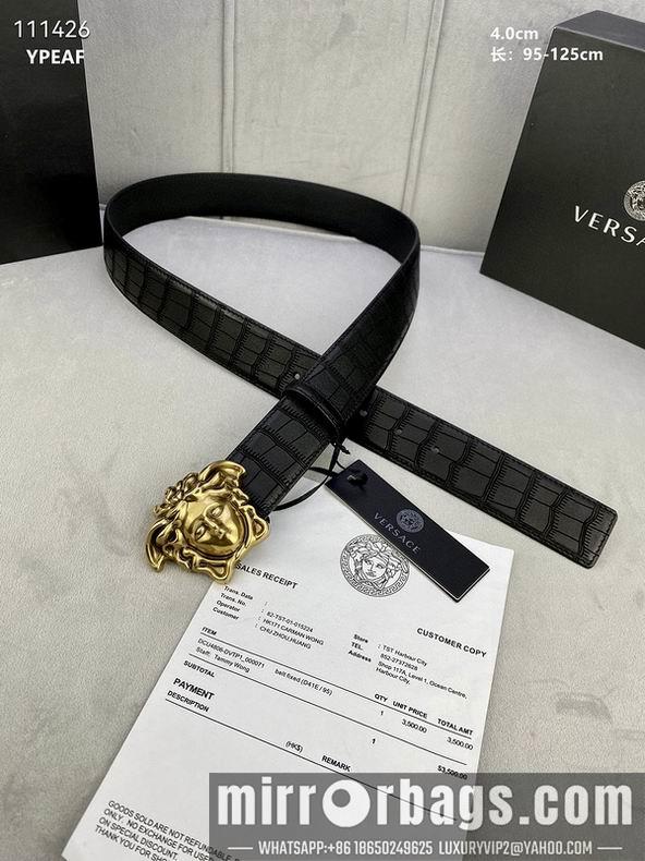 Replica Versace Belt 40mmX95-125cm 8L03
