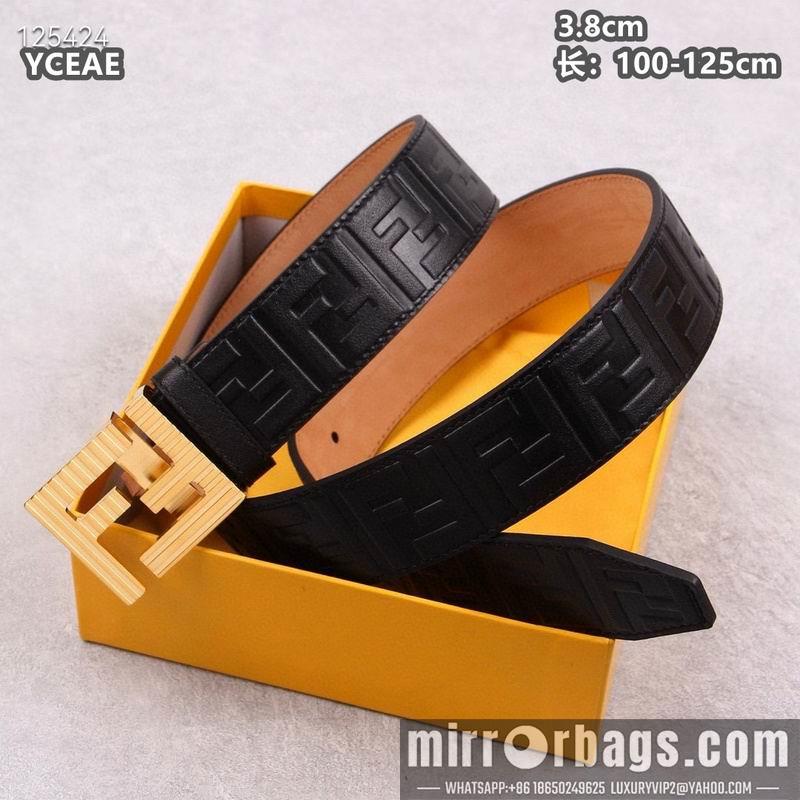 Replica Fendi belt 38mmX100-125cm 8L17