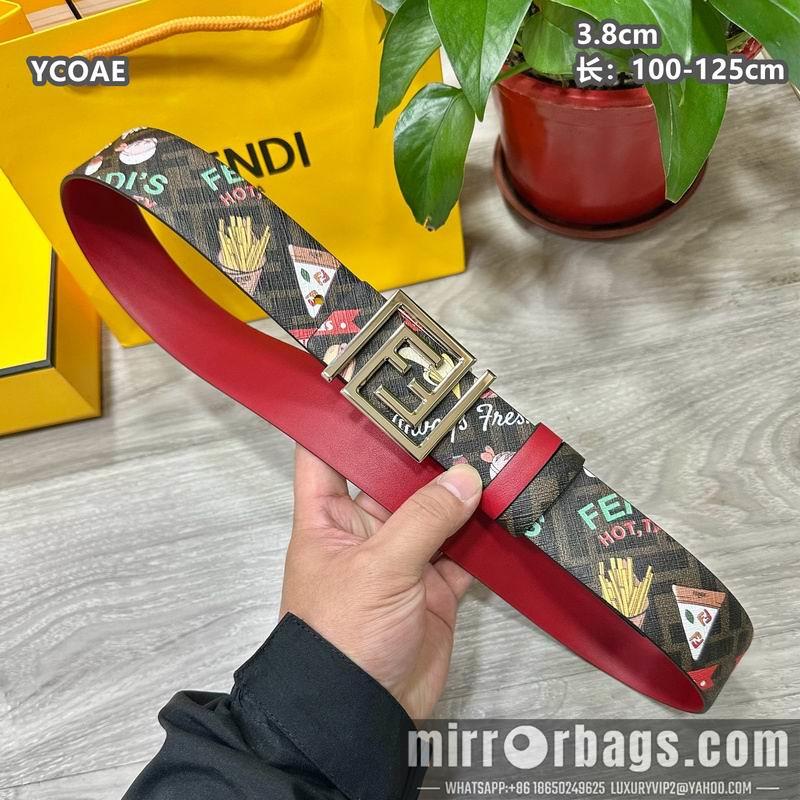 Replica Fendi belt 38mmX100-125cm 8L33