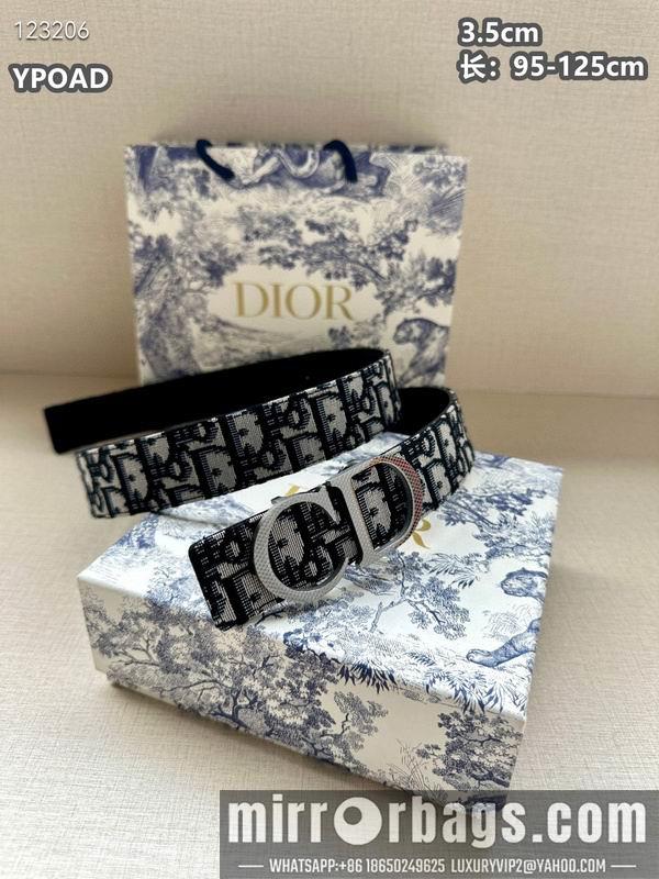 Replica Dior belt 35mmX95-125cm 8L23