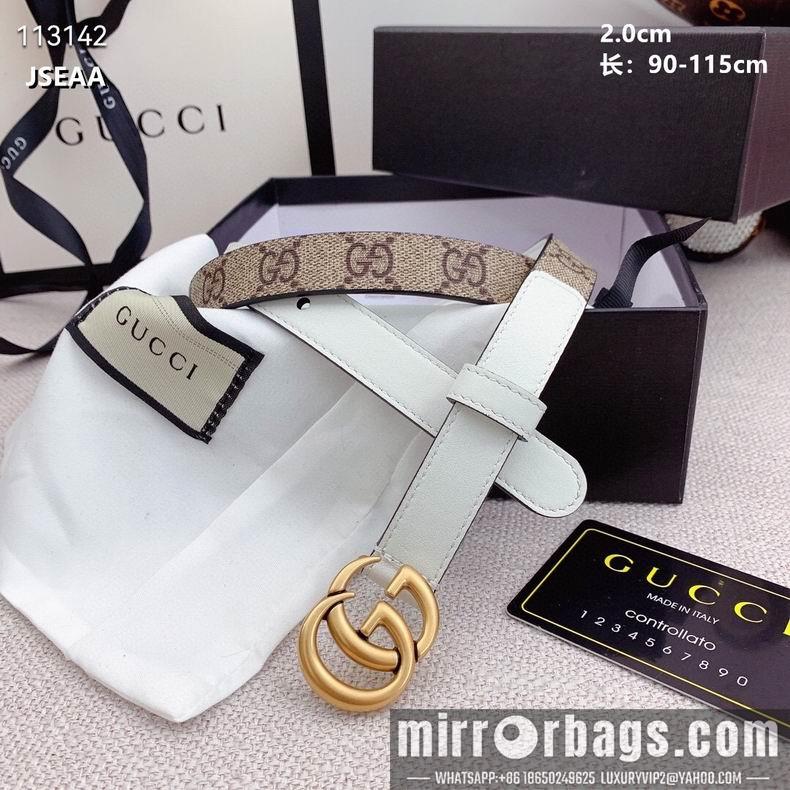 Replica Gucci belt 20mmX90-115cm 8L07