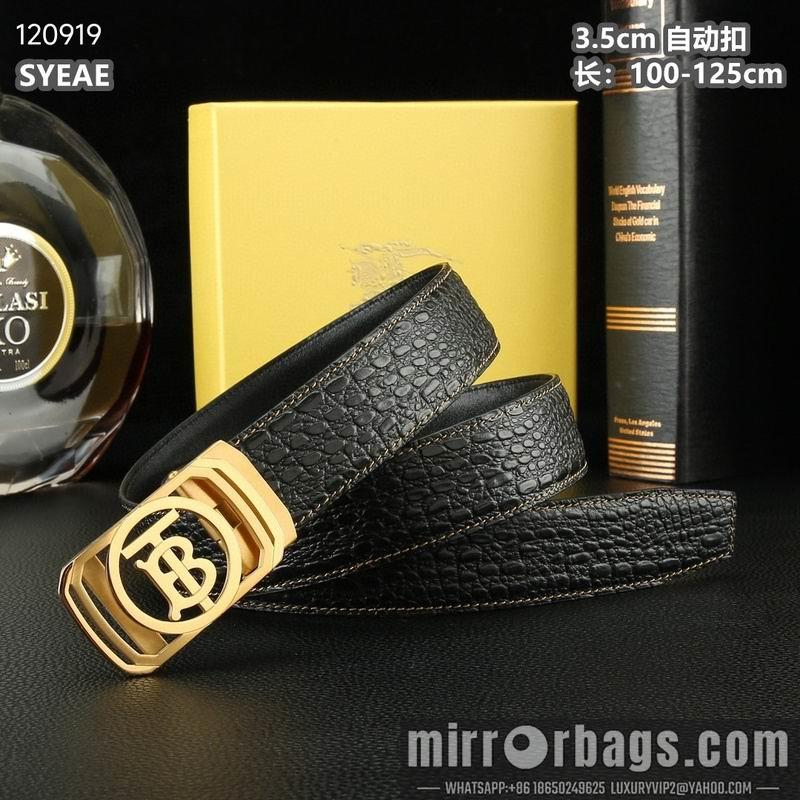 Replica Burberry belt 35mmX100-125cm 8L87