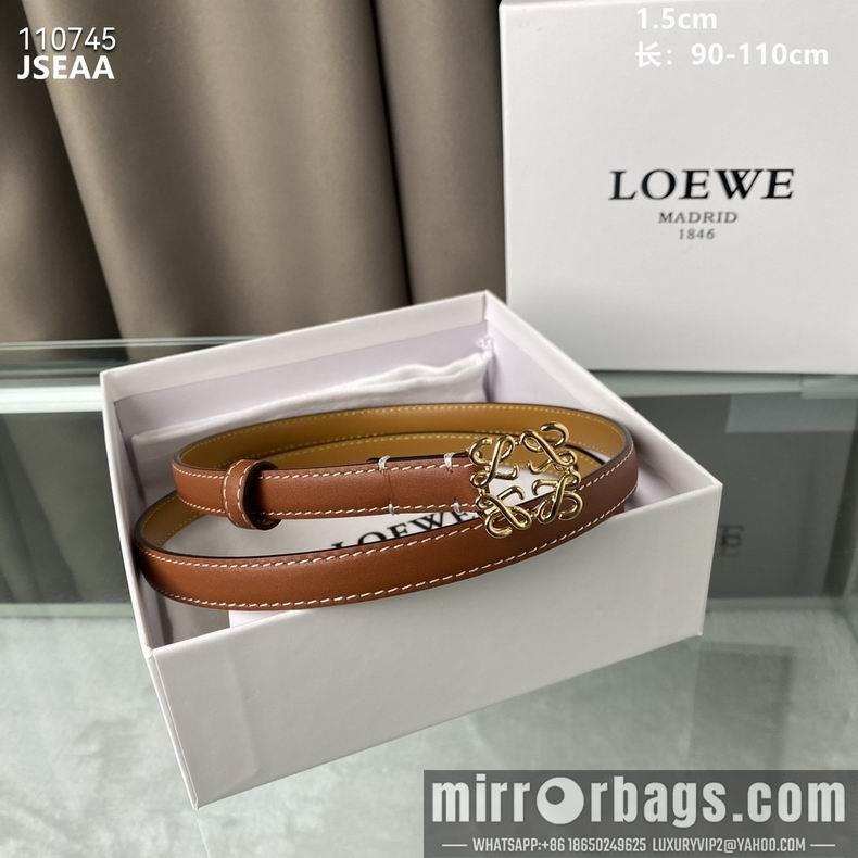 Replica Loewe Belt 15mmX90-110cm 8L01