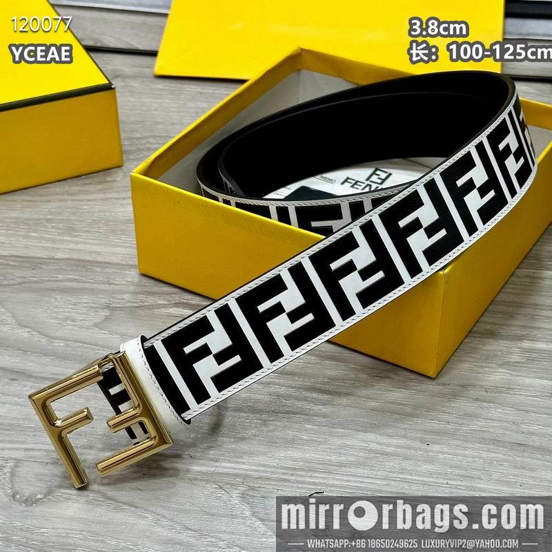 Replica Fendi belt 38mmX100-125cm 8L09
