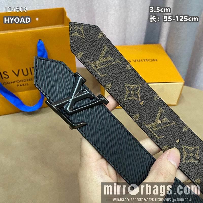 Replica LV belt 35mmX95-125cm 8L11