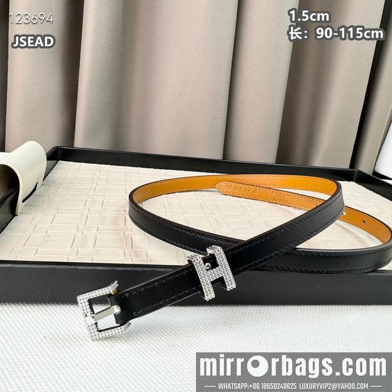 Replica Hermes belt 15mmX90-115cm 8L02