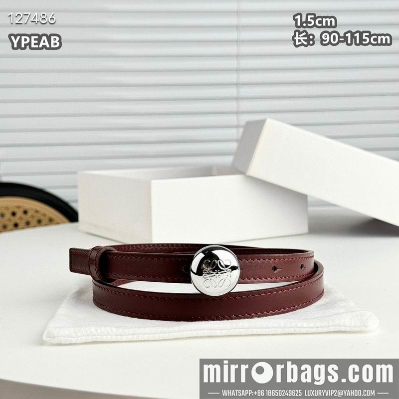 Replica Loewe belt 15mmX90-115cm 8L06