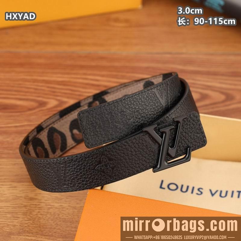 Replica LV belt 30mmX90-115cm 8L26