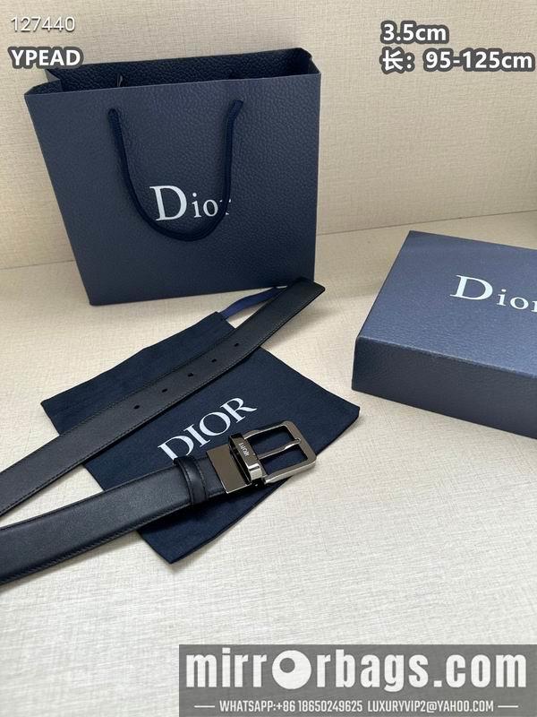 Replica Dior belt 35mmX95-125cm 8L34