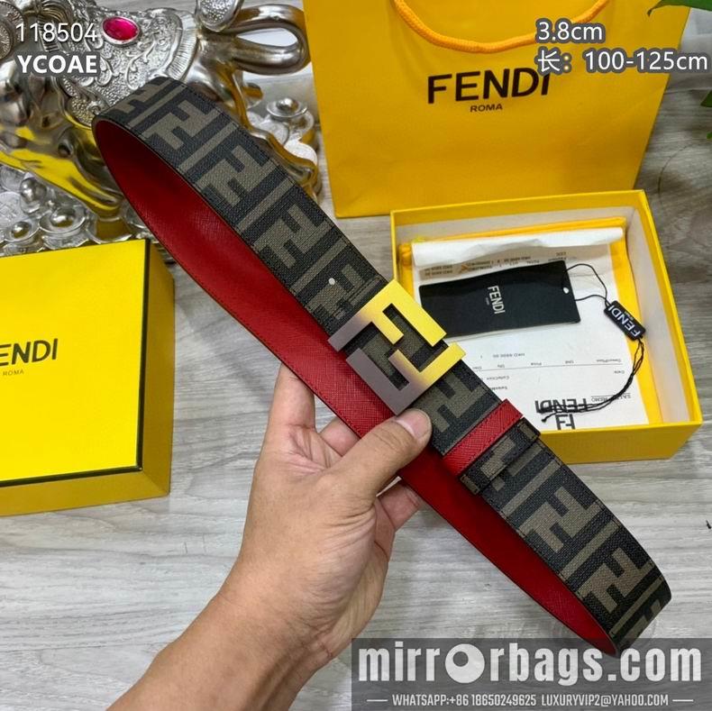 Replica Fendi belt 38mmX100-125cm 8L01