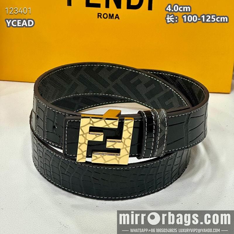 Replica Fendi belt 40mmX100-125cm 8L61