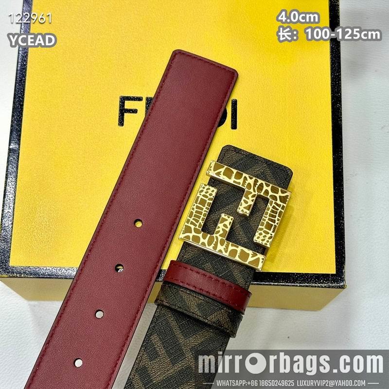 Replica Fendi belt 40mmX100-125cm 8L89