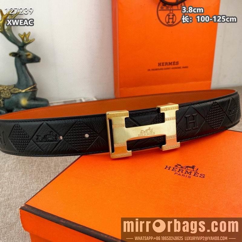 Replica Hermes belt 38mmX100-125cm 8L48