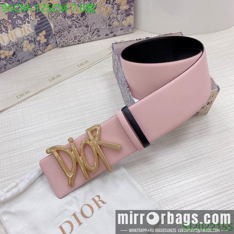 Replica Dior Belt 70mmX95-125cm 7d09