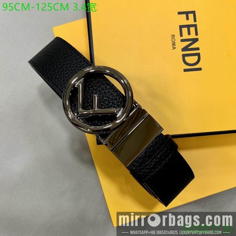 Replica Fendi Belt 34mmX95-125cm 7D06