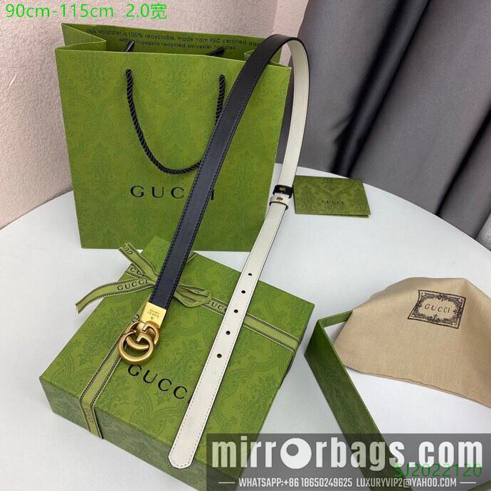Replica Gucci Belt 20mmX90-115cm 7D04