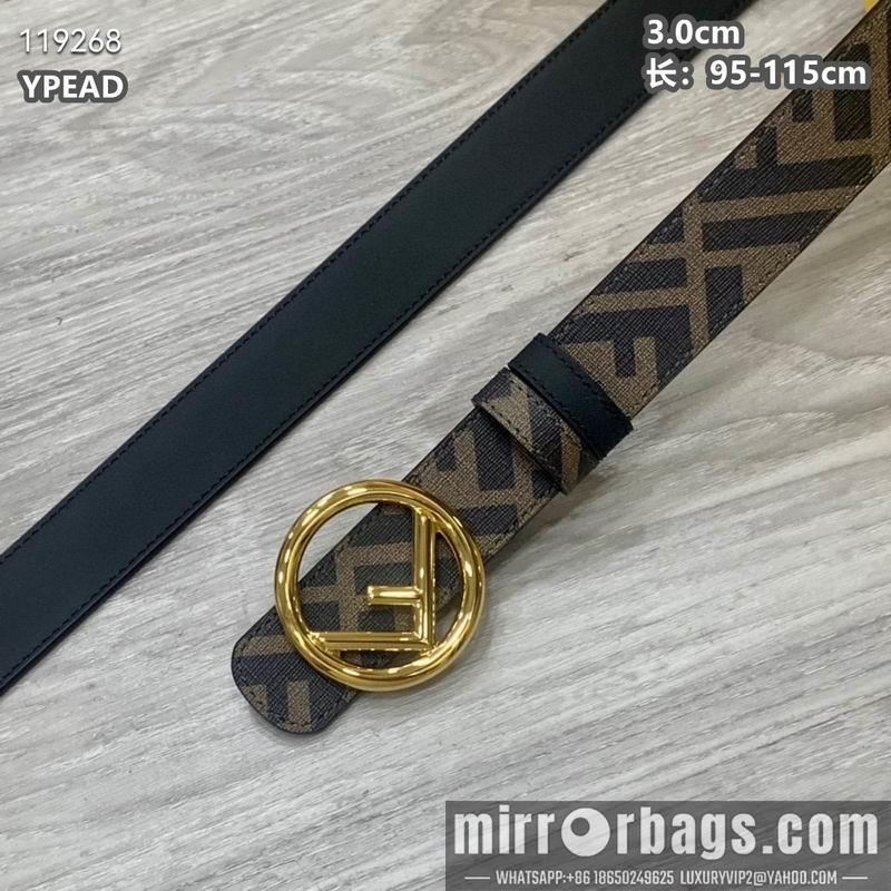 Replica Fendi belt 30mmX95-115cm 8L13