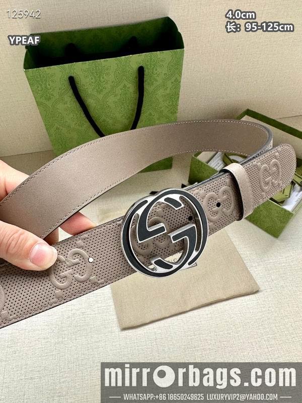 Replica Gucci belt 40mmX95-125cm 8L75