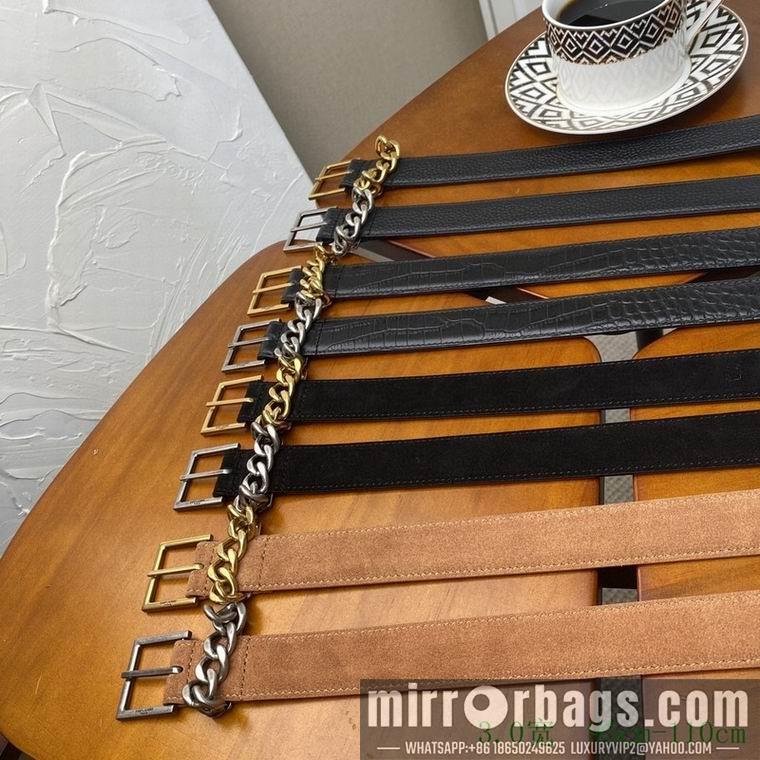 Replica YSL Belt 30mmX95-110CM 7D06