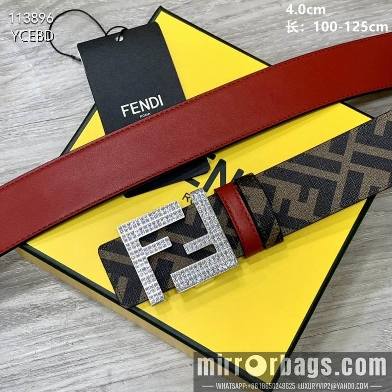 Replica Fendi Belt 40mmX100-125cm 8L73