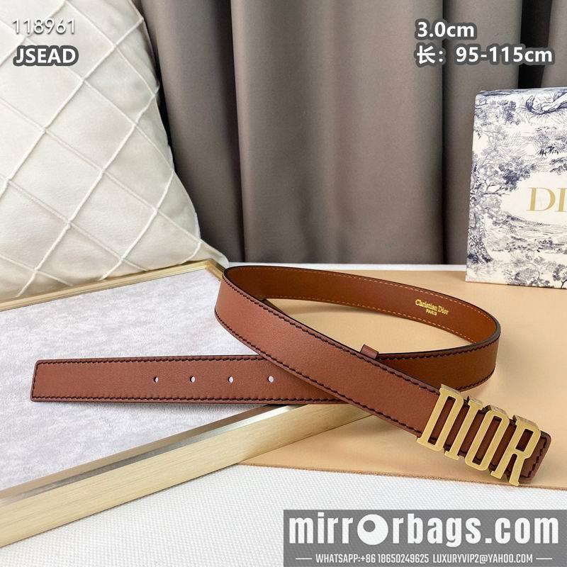 Replica Dior belt 30mmX95-115cm 8L040804