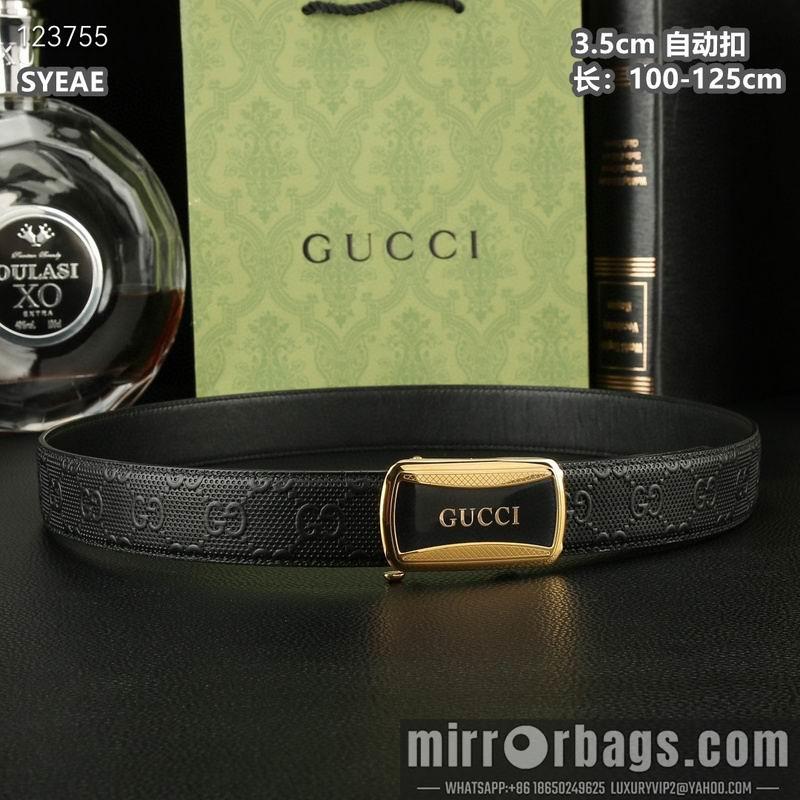 Replica Gucci belt 35mmX100-125cm 8L55