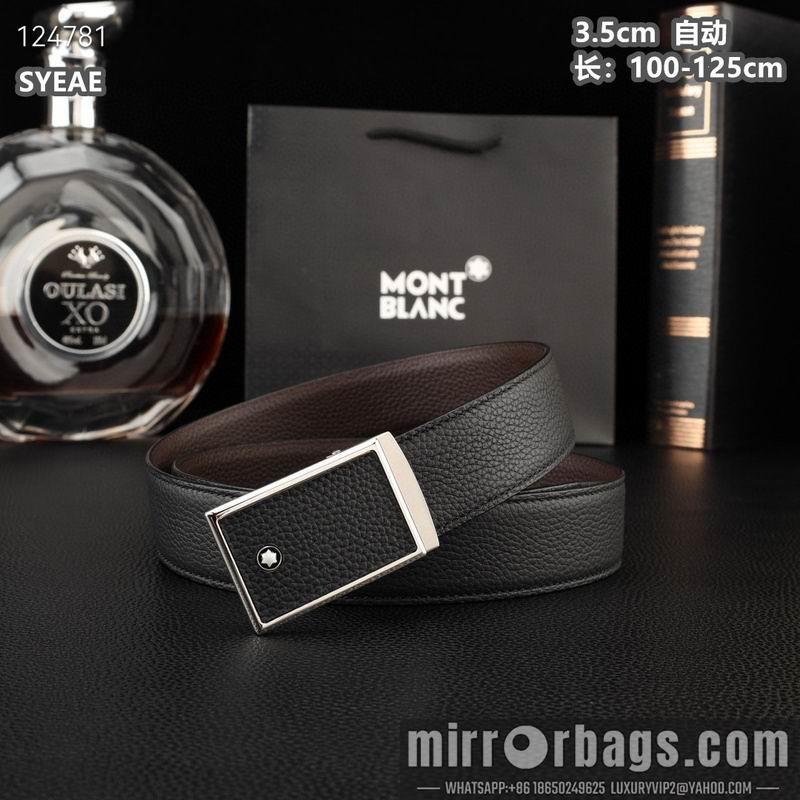 Replica Montlanc belt 35mmX100-125cm 8L33