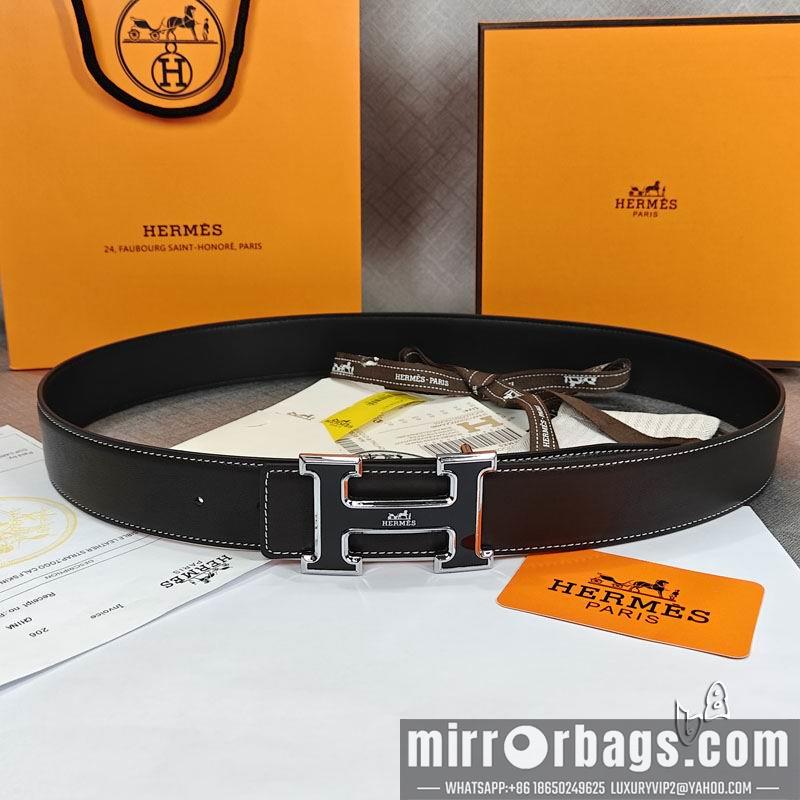 Replica Hermes belt 38mmX90-125cm lb01