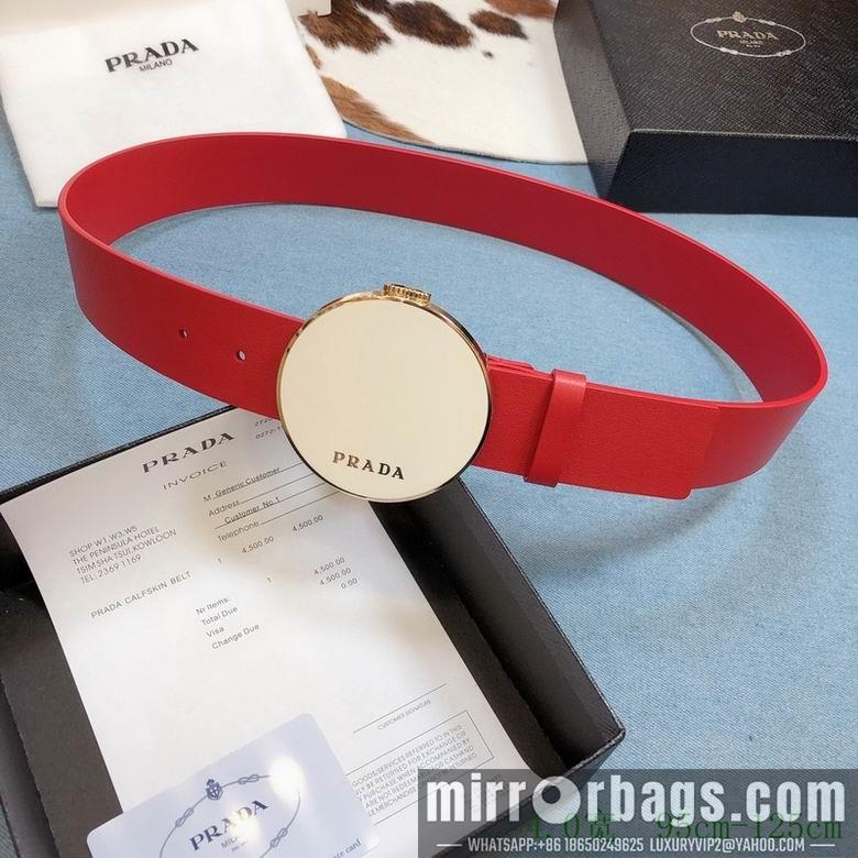 Replica Prada Belt 40mmX95-115cm sj01
