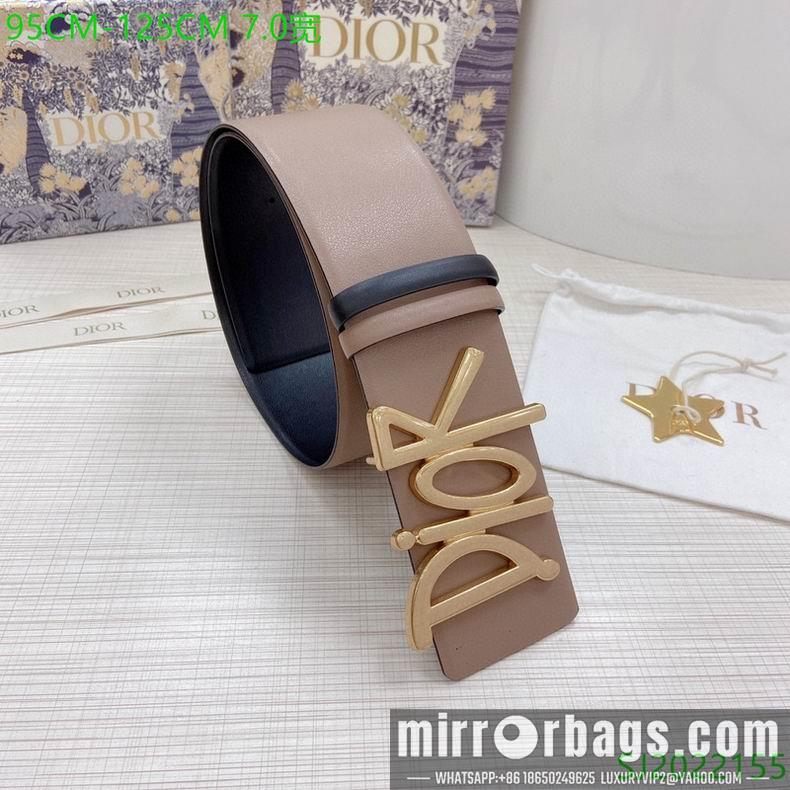 Replica Dior Belt 70mmX95-125cm 7d09
