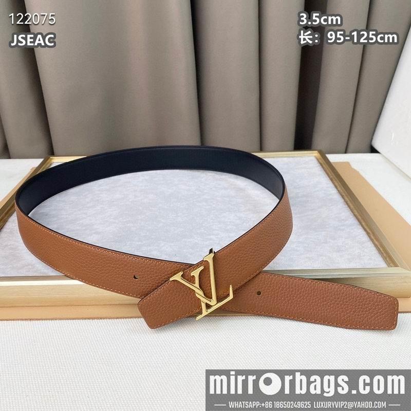 Replica LV belt 35mmX95-125cm 8L05