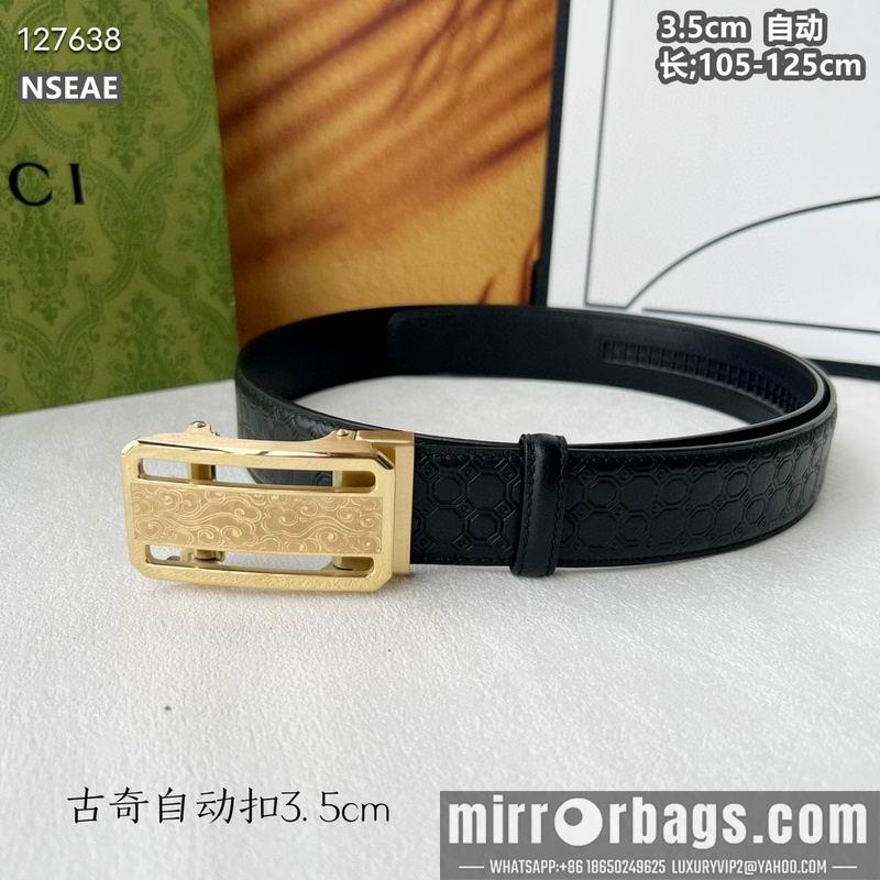 Replica Gucci belt 35mmX105-125cm 8L85