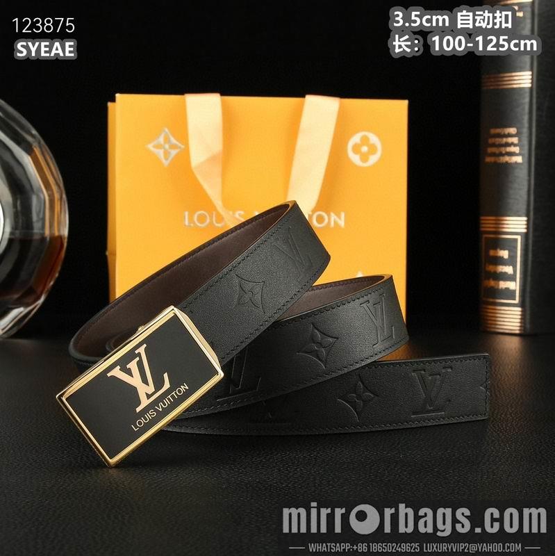 Replica LV belt 35mmX100-125cm 8L49