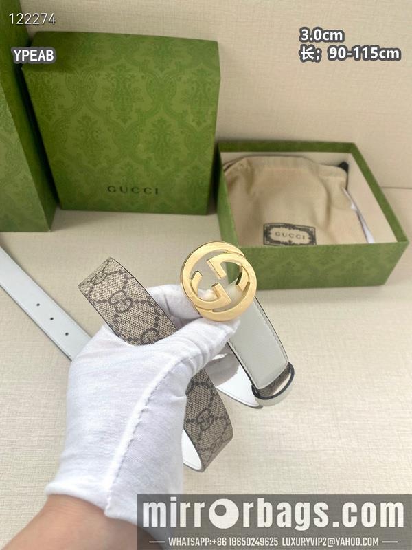 Replica Gucci belt 30mmX90-115cm 8L11