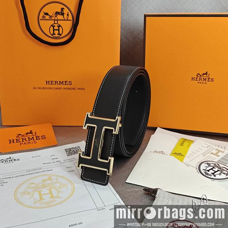 Replica Hermes belt 38mmX90-125cm lb01