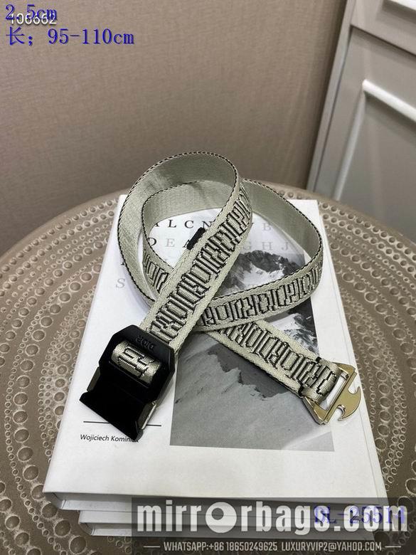 Replica Dior Belt 25mmX95-110cm 8L02