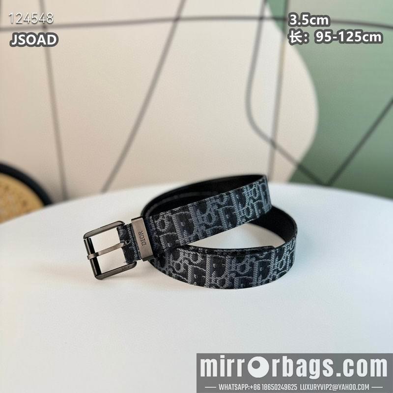 Replica Dior belt 35mmX95-125cm 8L28