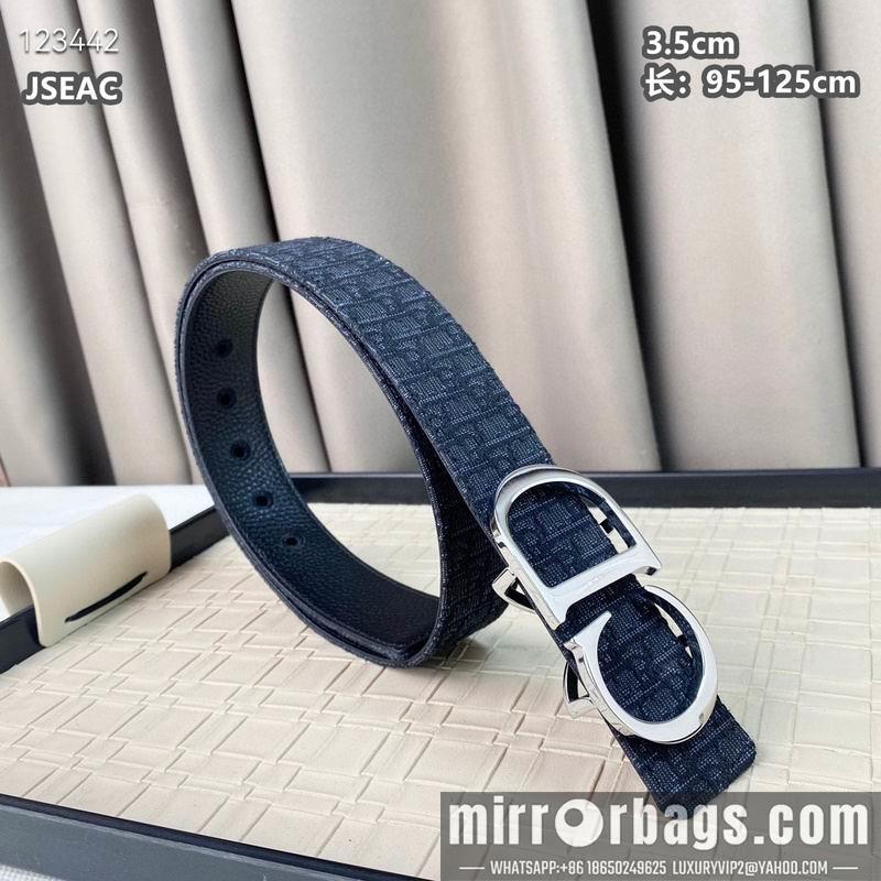 Replica Dior belt 35mmX95-125cm 8L24