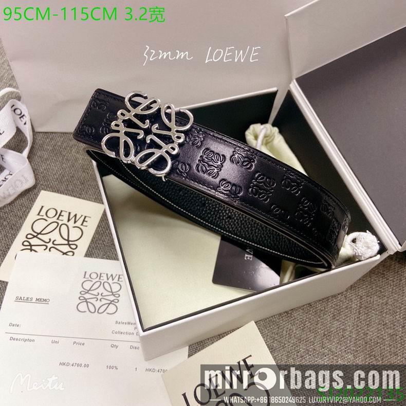 Replica Loewe Belt 32mmX95-115cm 7D01