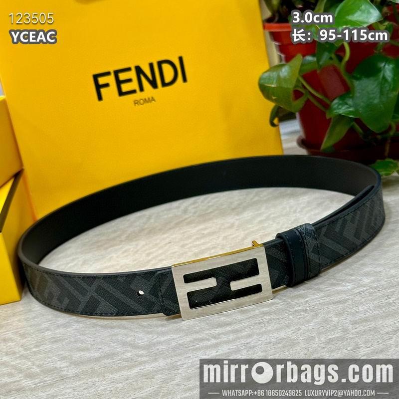 Replica Fendi belt 30mmX95-115cm 8L21