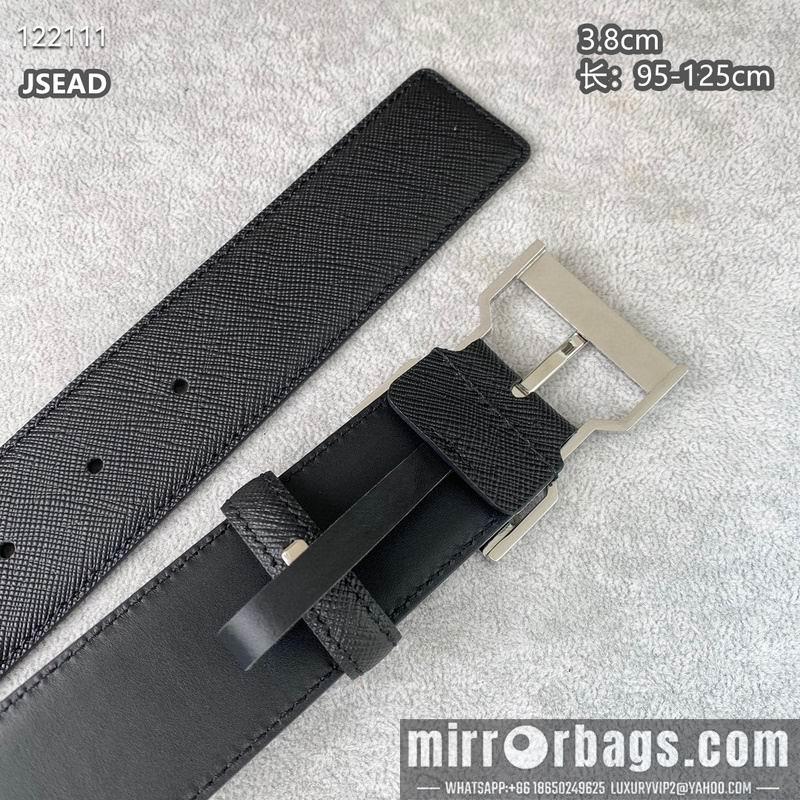Replica Prada belt 38mmX95-125cm 8L05