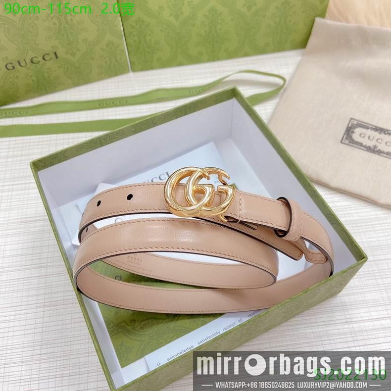 Replica Gucci Belt 20mmX90-115cm 7D02