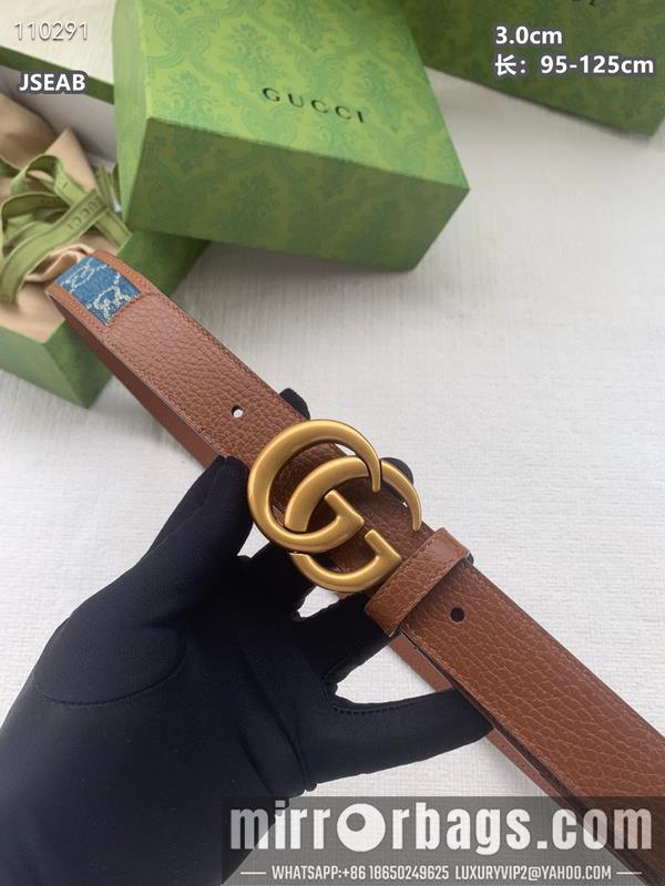 Replica Gucci belt 30mmX95-125cm 8L16