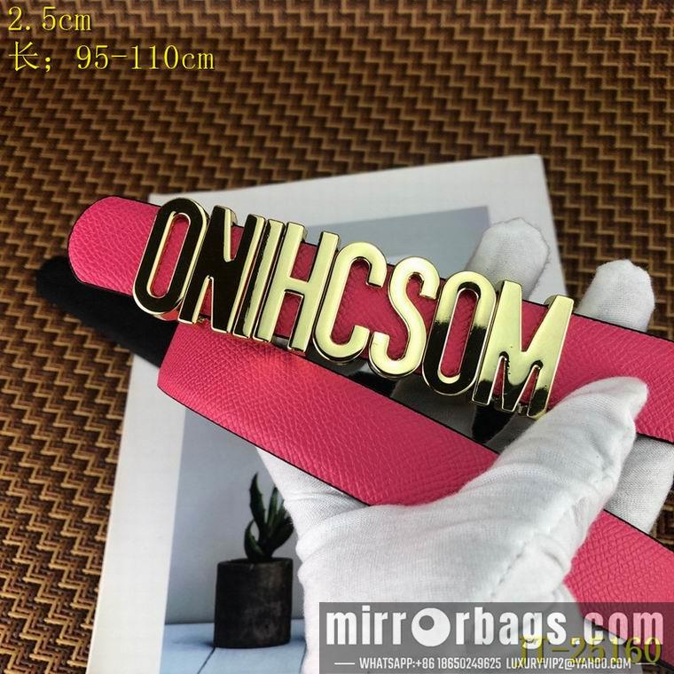 Replica Moschino 25mm 95-110cm 8L01
