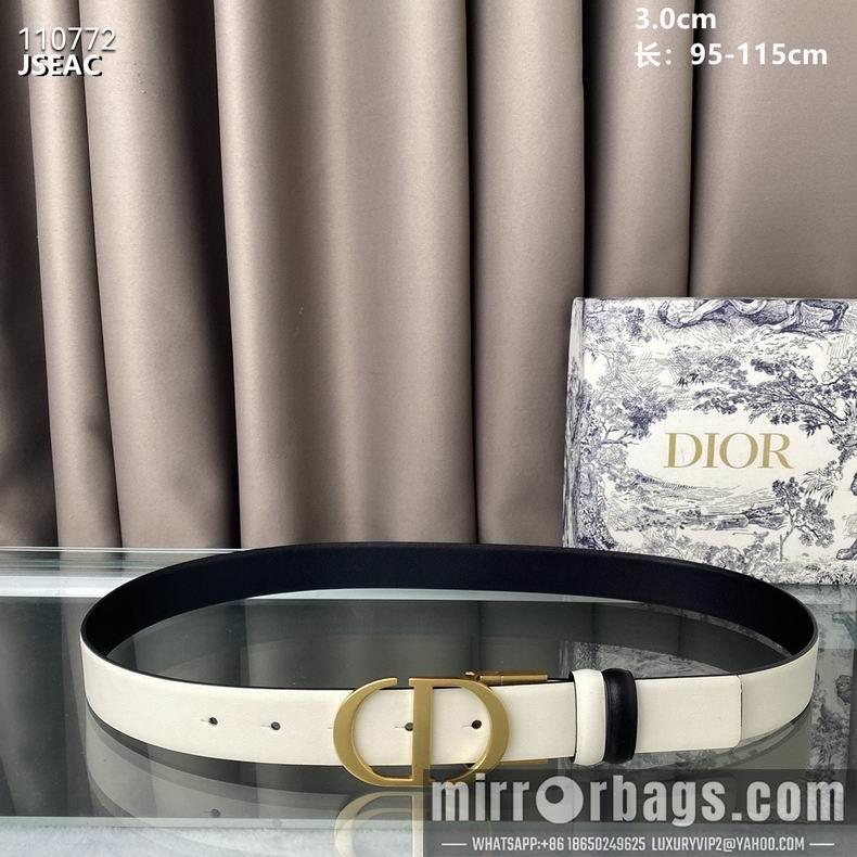 Replica Dior Belt 30mmX95-115cm 8L08