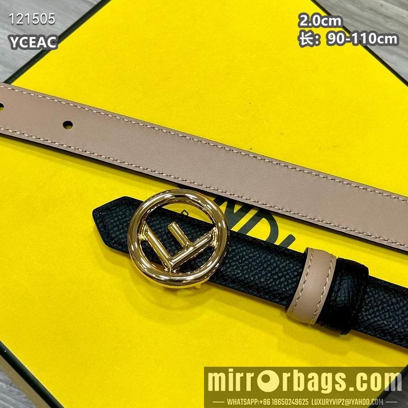 Replica Fendi belt 20mmX90-110cm 8L17