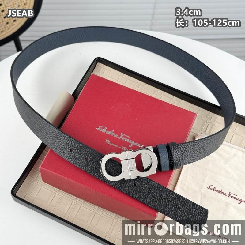 Replica Ferragamo belt 34mmX105-125cm 8L10